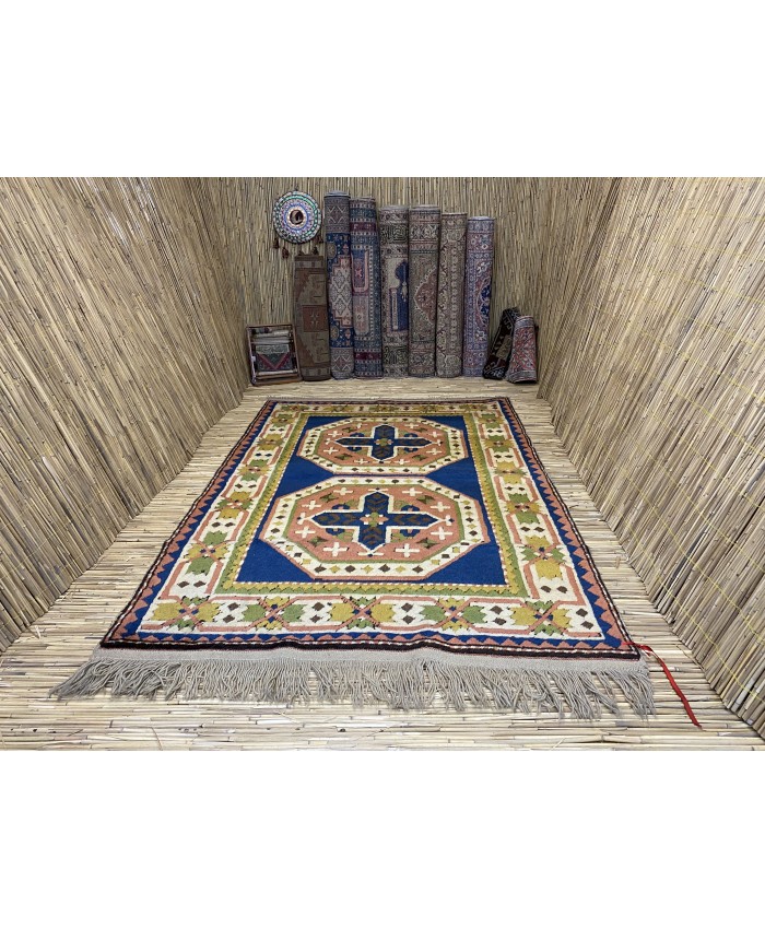 Turkish Kars Nomadic Handmade Wool on Wool Carpet – FREE SHIPPING..!